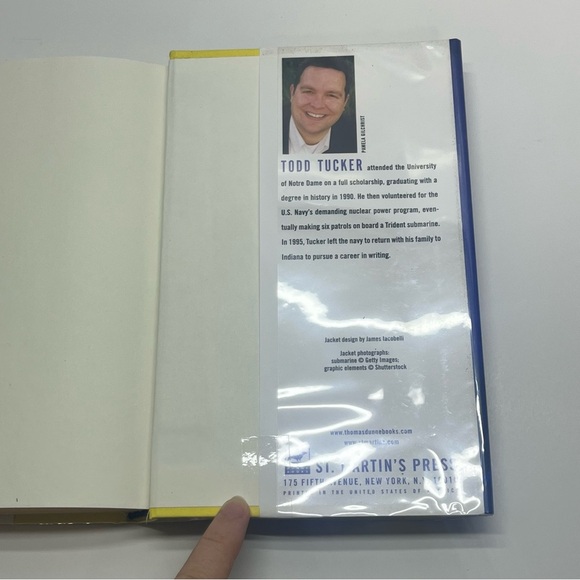 polaris by todd tucker thriller action hard cover underwater - Picture 6 of 7